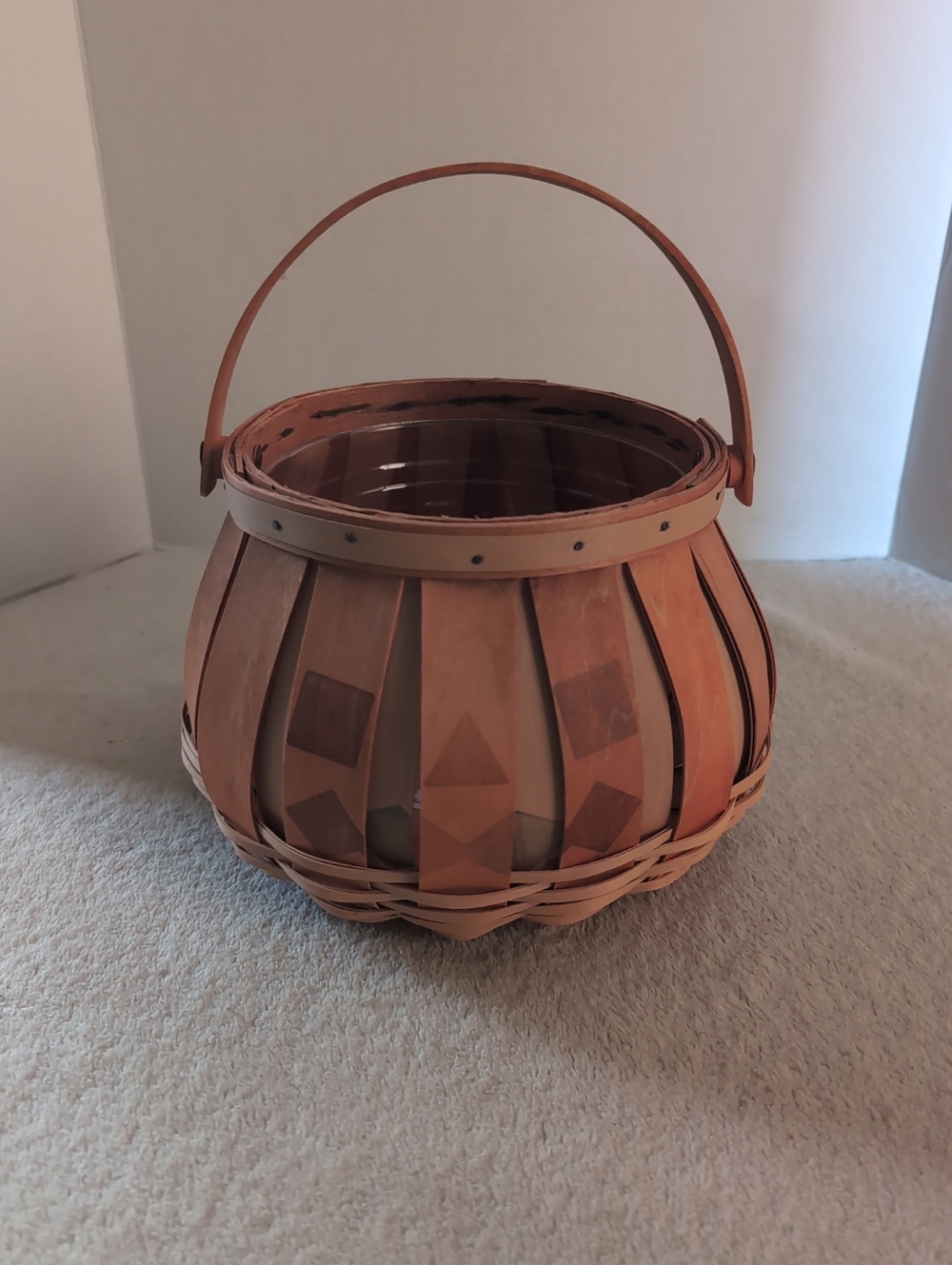 Limited Edition Longaberger Norman Rockwell Halloween Jack-O-Lantern Basket 2022